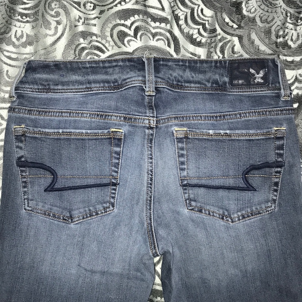 American Eagle jeans.